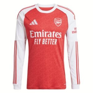 Maillot Arsenal Domicile 2025/26 Manches Longues