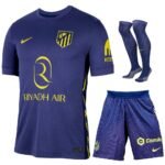 Maillot Kit Enfant Atletico Madrid Exterieur 2025/26