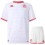 Maillot Tunisie Enfant Exterieur 2025/26