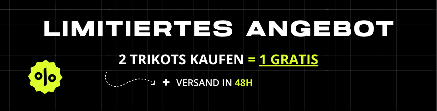 Offre limitée - 2 maillots achetés = 1 offert